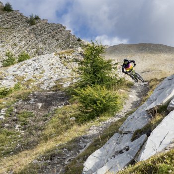 Les Orres, haut lieu du VTT de descente
